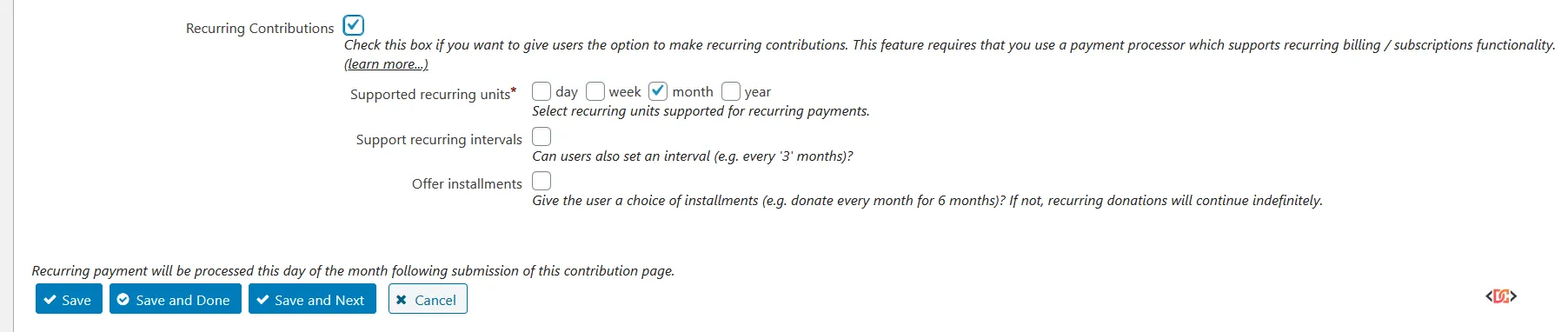 Authorize.net Interface