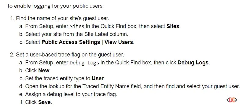Finding the guest user