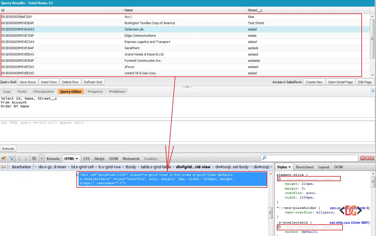 activate user select