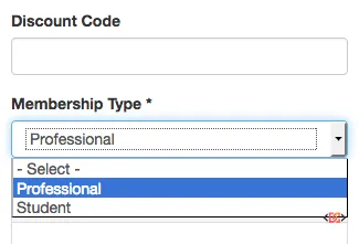 Discount Code Field Placement